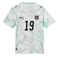 Rakúsko Christoph Baumgartner #19 Vonkajší futbalový dres MS 2026 Krátky Rukáv
